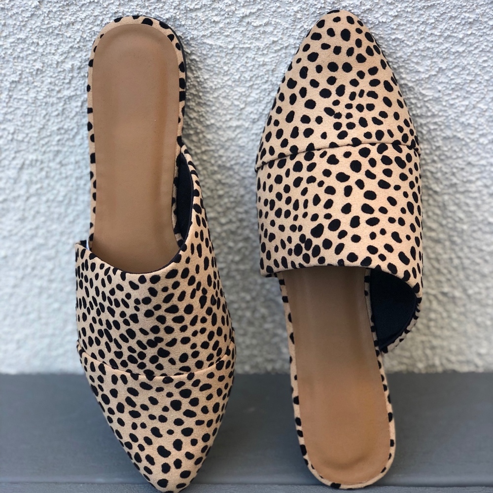 DAKOTA Leopard Print Slip ons - Picture 4 of 5